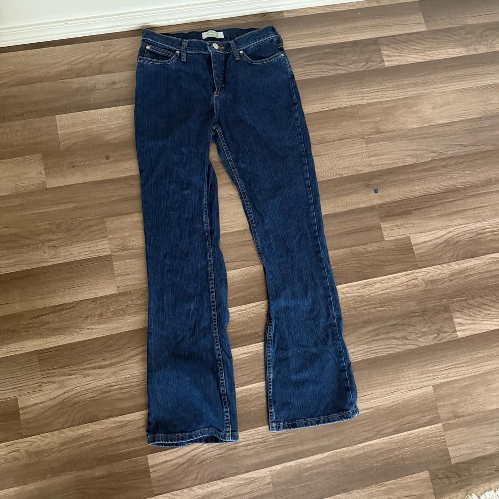 Classic Indigo Men's Wide Leg Jeans